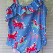 Чудовий фірмовий купальник з улюбленою єдинорожкою на +-10 років