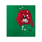 Новорічний светр , розмір на вибір