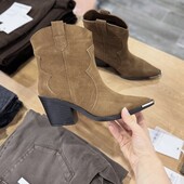 Крутезні козаки, натуральна замша, розмір 39