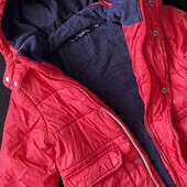 Тепла демісезона куртка, 4-5 рочків