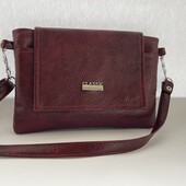 Стильна модна бордовасумочка через плече