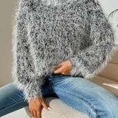 Пухнастий джемпер❤️оверсайз