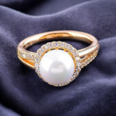 Каблучка 'Xuping' Майорка (позолота 18к) 095195