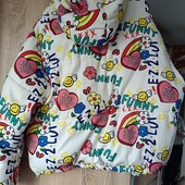 Куртка яркая осень-зима