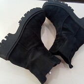 Розпродаж!!!! Зимние полусапожки из натуральной замши р.38.