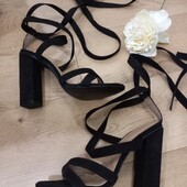 Publik desire босоніжки замша із завязками 39 розмір