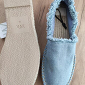 Джинсові еспадрильї zara