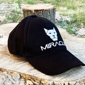 Фірмова кепка бейсболка Miracle чорна