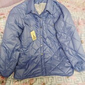 Нова лілова демісезонна куртка Жіноча.простьогана.