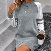 Стильное теплое платье на флисе, р. xl, наш 46-52