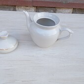 Чайничок білий радянський