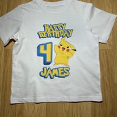 Футболка 5-6 років, сток