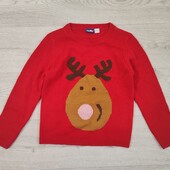 #4795. Светр новорічний 110/116