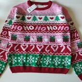 Кофтина з новорічним візерунком Pepco 158-164