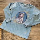 Плюшевая пижамная кофточка на 6/7 лет