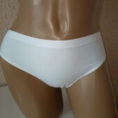 Безшовні стрінги білого кольору ХS. Трусы-стринги 5429