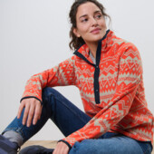 ♕ Флісовий светр з планкою на ґудзиках від Tchibo (Німеччина) р. наші 48-50 (М євро)нюанс