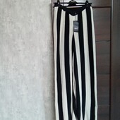 Новые брендовые вязаные трикотажные брюки-трубы р.14-16.