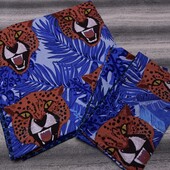 Яркий двуспальный пододеяльник 200х200 см.с двумя наволочками 48х73 см.