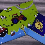 Яркий полуторный пододеяльник 135х200 см.с наволочкой 50х70 см.( состояние нового)