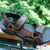 Сандали из Натуральной кожи!! 42р коричневые