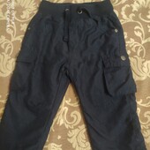 Класні легенькі, тепленькі штанці на флісі (80)