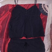 Легенький комплект для сну майка/шорти