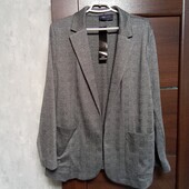 Новый брендовый трикотажный кардиган р.18-20.