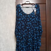 Брендовая новая трикотажная вискозная реглан-туника р.28-32 Супербатал!