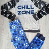 Dunnes stores + Pepco брендовый плюшевый пижамный комплект рост 152/158 см