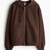 ❣️H&M шоколадна толстовка фліс