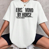 Жіноча футболка біла з мерчем "Ebis' vono by horse" - Valuable advice