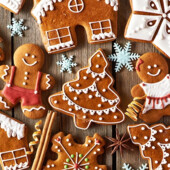 Праздничные формы для выпечки рождественского печенья