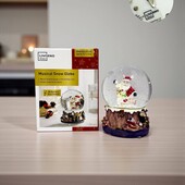 сувенірна куля новорічна (музична) 11,1*14,1 см