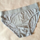 Бавовняні чоловічі труси світло-сірого кольору М (знижка) мужские трусы 9435
