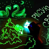 ✨Набор для рисования светом А4