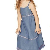 Стильний, вільний сарафан для дівчинки, Lupilu р. 92