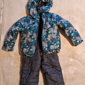 Дитячий теплий зимній комбінезон
