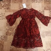 Красивое нарядное платье для девочки 7-8 лет! Последнее!
