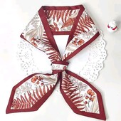 Твіллі, хустинка, хустка, стрічка, шарф, ліс, червона папороть, листя