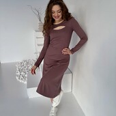 Сукня в рубчик ОГ 98-105