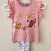 Піжама Король лев 3-4 роки зріст 98-104 бавовна