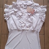 46⚜️Блуза біла до школи.