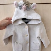 Кофтинка GAP єдиноріг 3-6 міс. зріст 58-69