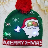 Шапка зимняя со светодиодной подсветкой