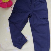 Джогери на осінь утепленні бавовняною підкладкою Lupilu