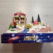 Magic village! Новорічна інсталяція Ice cream, новорічне містечко, світиться і грає! Лот 4