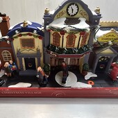 Christmas village! Новорічна інсталяція, новорічне містечко, грає та світиться! Лот 5