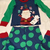 Різдвяна фірмова піжама Mothercare на 3-4 роки