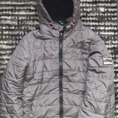 Куртка на хлопця сіра холодна осінь-тепла зима